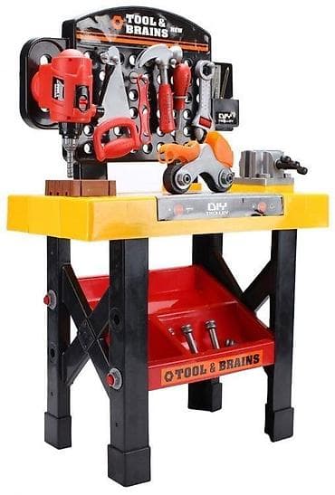 parkside radionica za decu: VELIKA RADIONICA TOOL & BRAINS, 39 DELOVA – ECOTOYS Šifra — 3