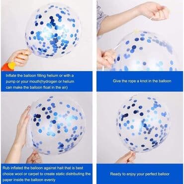 stalak za balone kupujemprodajem: *500 din Baloni sa konfetama 10kom. Ld — 3