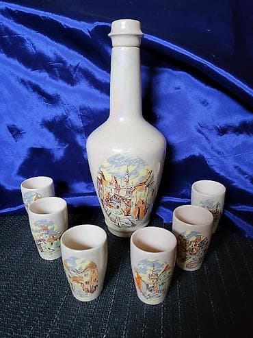 pasirke za paradajz: Servis nov FS za zestoko pice fajans 1940g+. Servis fajans( mesavina — 3