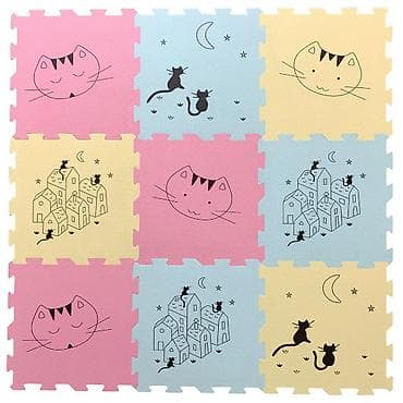 Podne puzzle Premijum klase bez delova “Mačke – Tačke” (šifra: 1) -
