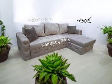 Ugaona garnitura – Nameštaj Rilex - Dimenzije: 230 x 160 cm - Cena — 3