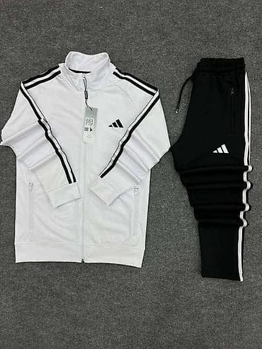 trenerke za punije zene: Trenerka Adidas, bоја - Crna — 6