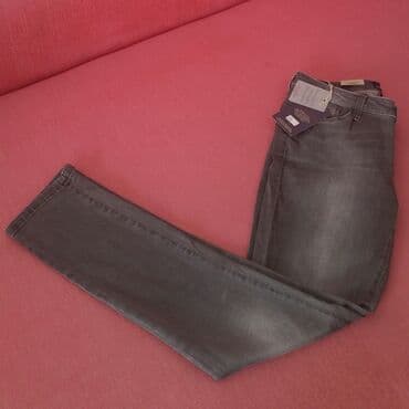 violeta farmerice: USPA Polo A.S.S.N. farmerice, NOVO Svetlo sive farmerice Original — 5