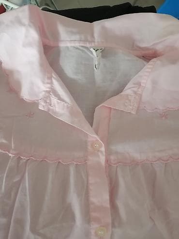 kucna haljina gde kupiti: Ružičasta ženska spavaćica/kućna haljina vintage stila. - Lagani — 7