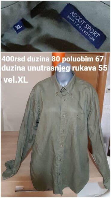 muške pidžame c a: Kosulja Ascot Sport kvalitetna kosuljica — 1