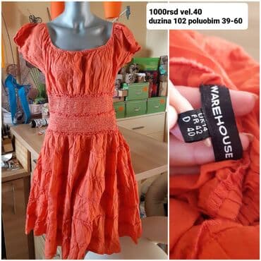 Skladište L, bоја - Narandžasta, Kratkih rukava na lalafo.rs Skladište L, bоја - Narandžasta, Kratkih rukava