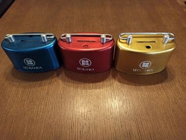 swarovski kristali cena: Tri stare kasice (bez ključa). Cena je za sve tri — 1