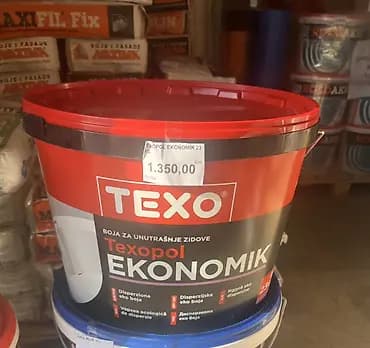 TEXO Texopol Ekonomik – disperziona eko boja za unutrašnje zidove