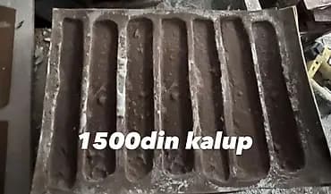 Kalup za izradu uskih pravougaonih elemenata (8 kanala). Materijal