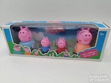 Pepa Pig Family NOVO Pepa Prase i Porodica 4 Figure AKCIJA Cene nisu