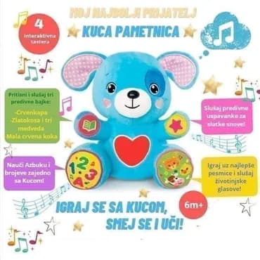 Kuca pametnica Cena 2990 dinara 🥰 NAJBOLJI PRIJATELJ SVAKOG DETETA 🥳