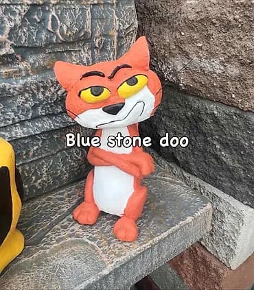 Dekorativna figura mačke za dvorište/terasu – ručno izrađena od