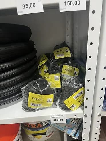 Unutrašnja guma TRAYAL za gume dimenzija 3.50–4, 4.00–4, 4.00–6 i