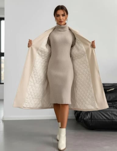 2XL, Single-colored, With lining