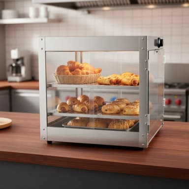 Topla vitrina sa policama – profesionalna Profesionalna topla vitrina