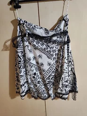 Ženska letnja suknja – X-Y, veličina XXL - Model: široka, A-kroja, sa