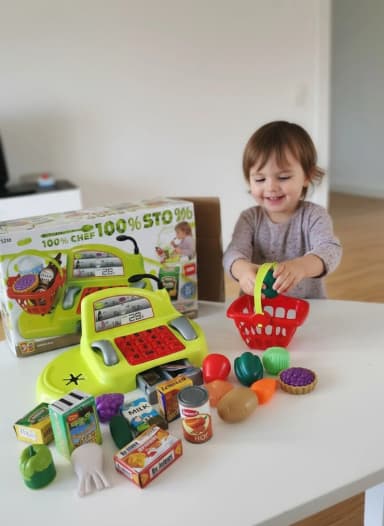Igracka za decu - DexyCo - decja kasa sa svim dodacima kao na slikama