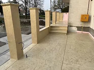 Dekorativni štampani beton – terase, staze, stepeništa i ograde -