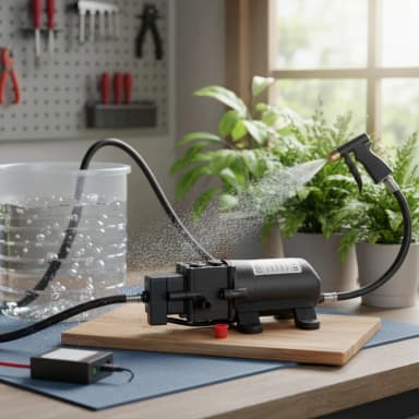 Presostatska Pumpa za Vodu 12V 6L/min 💧🔌 Karakteristike: Snažna