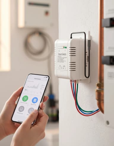 16A WiFi Termostat Prekidač sa Senzorom Temperature DS18B20 🌡️📱 Ovaj