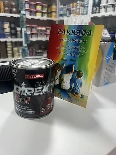 Pitura Emajl DIREKT 3u1 – antikorozivni premaz za metal - Tip: Emajl