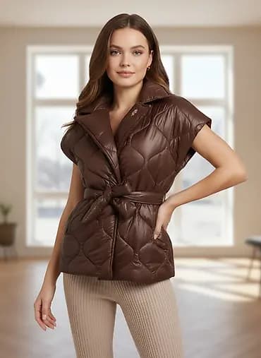 M, Poliester, bоја - Braon