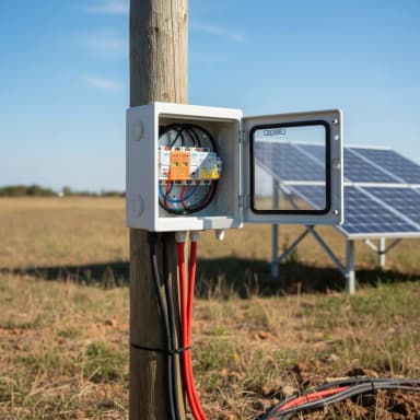 TOMZN Solarna Fotonaponska Kutija sa DC Zaštitom od Groma 🌞⚡ Novo u