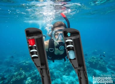 Maska za ronjenje sa disaljkom go proo