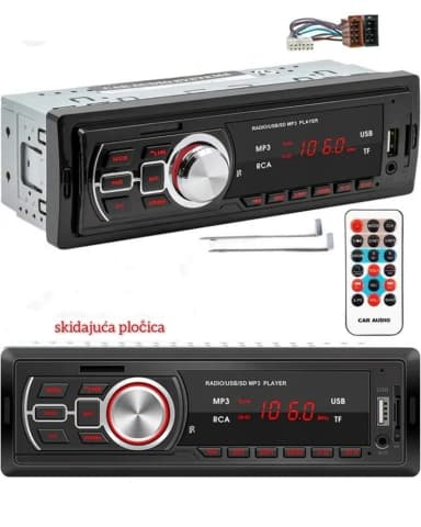 Slušajte omiljenu muziku u kolima preko telefona putem BLUETOOTH