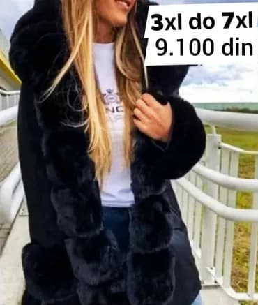 Parke za punije Cena 9100 din, Veličine 3xl do 7xl, Ove jakne svake