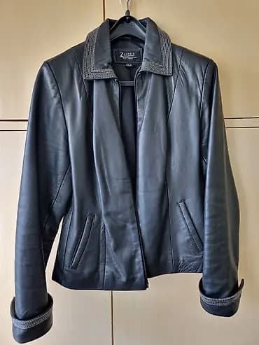 Ženska kožna jakna – Zahra’s Collection, veličina L - Materijal