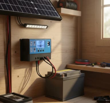 30A Solarni Kontroler Regulator Punjenja 12/24V - GARANCIJA 6 Meseci