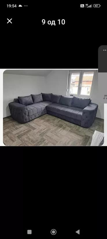 Garniture čest 270× 180 zicano jezgro razvlace se za spavanje