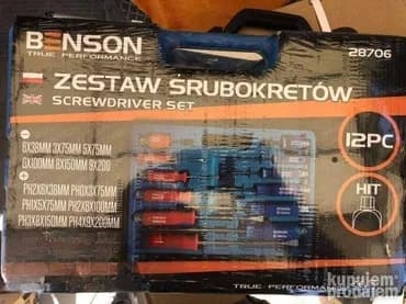 Set odvijača Benson