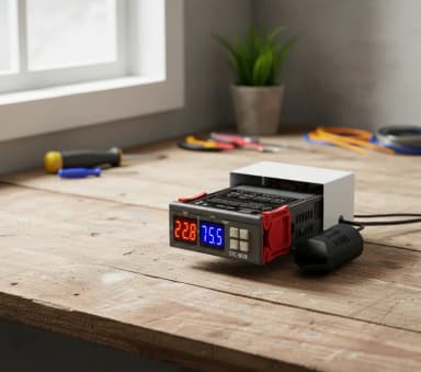 STC 3028 Termostat, Termoregulator Temperature i Vlažnosti 220V -