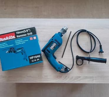 Nova makita bušilica hp1640 680w 16mm okretanje l/d nova