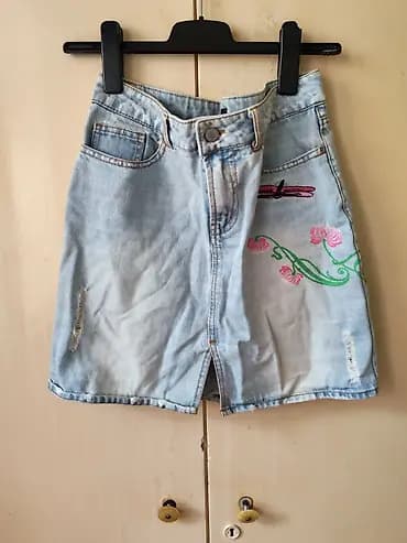 Ženska teksas suknja Amisu Jeans - Brend: Amisu Jeans - Veličina: 28