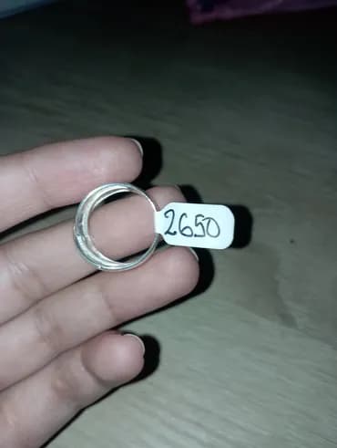 Set: Earrings, Ring, Material: Silver