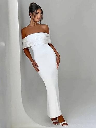 🔥Elegantna duga haljina s golim ramenima i otvorenim leđima - Kroj na lalafo.rs — 8 🔥Elegantna duga haljina s golim ramenima i otvorenim leđima - Kroj — 8