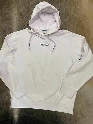 REPLAY muške dukserice s kapuljačom – više modela - Model 1: Bela na lalafo.rs — 1 REPLAY muške dukserice s kapuljačom – više modela - Model 1: Bela — 1