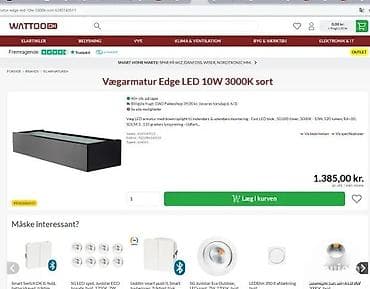 Lighting & Fittings: SG Edge zidna LED lampa – 3000K, bela - Model/serija: SG Armaturen at lalafo.rs — 3 Lighting & Fittings: SG Edge zidna LED lampa – 3000K, bela - Model/serija: SG Armaturen — 3