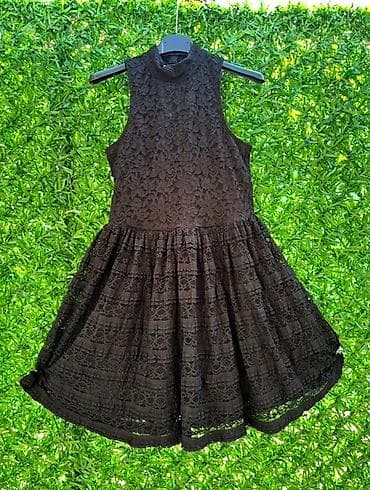 Crna čipkana haljina – H&M Divided - Brend: H&M, linija na lalafo.rs — 1 Crna čipkana haljina – H&M Divided - Brend: H&M, linija — 1