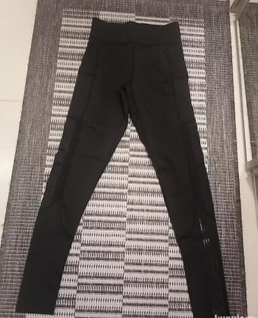 Helanke za trening – model “Stripe” - Boja: crna - Kroj: duge helanke na lalafo.rs — 10 Helanke za trening – model “Stripe” - Boja: crna - Kroj: duge helanke — 10