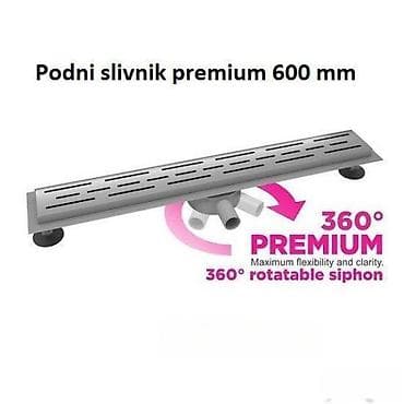 Podni slivnik Basic je dugačak 650 i 750 milimetara. Ova linija na lalafo.rs — 1 Podni slivnik Basic je dugačak 650 i 750 milimetara. Ova linija — 1