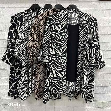 Ženski lagani kimono/blejzer bez kopčanja, dužine do sredine butine na lalafo.rs — 2 Ženski lagani kimono/blejzer bez kopčanja, dužine do sredine butine — 2