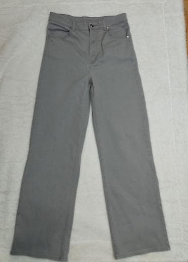H&M keper pantalone sa širokim nogavicama prelepa svetlo siva na lalafo.rs — 2 H&M keper pantalone sa širokim nogavicama prelepa svetlo siva — 2