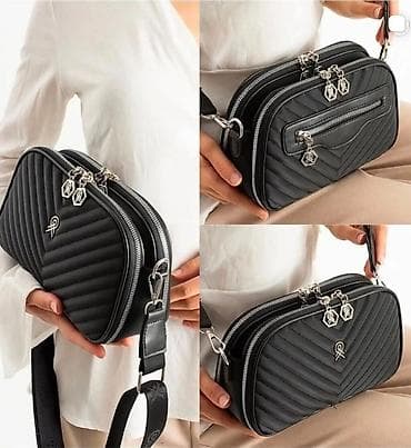 Ženska crossbody torba sa dva odvojena rajsferšlus pregrada - Model at lalafo.rs — 1 Ženska crossbody torba sa dva odvojena rajsferšlus pregrada - Model — 1