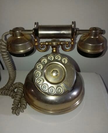 Antikni rotacioni telefon – retro „candlestick“/stolni model sa na lalafo.rs Antikni rotacioni telefon – retro „candlestick“/stolni model sa