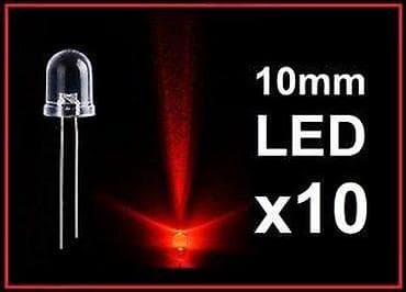LED diode 10 mm – paket 10 komada - Tip: okrugla through‑hole LED (2 at lalafo.rs — 5 LED diode 10 mm – paket 10 komada - Tip: okrugla through‑hole LED (2 — 5