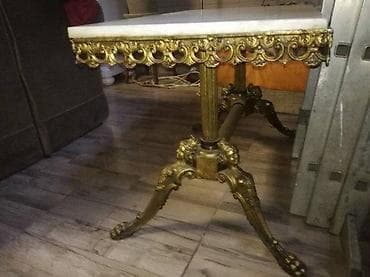 Antique Sofas: Stilski sto mesing mermer vodootporan REZERVISAN. Stilski sto mesing at lalafo.rs — 4 Antique Sofas: Stilski sto mesing mermer vodootporan REZERVISAN. Stilski sto mesing — 4